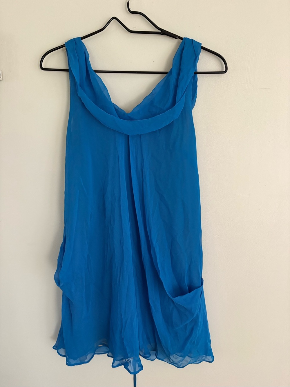Vera Wang Vintage Blue Mini Dress